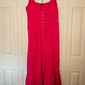 PLUS Hot Pink Maxi Dress - REITMANS